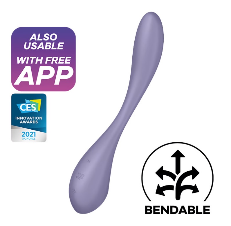 Satisfyer - Flex 5 Plus G-Spot Vibrator - Lilac photo-2