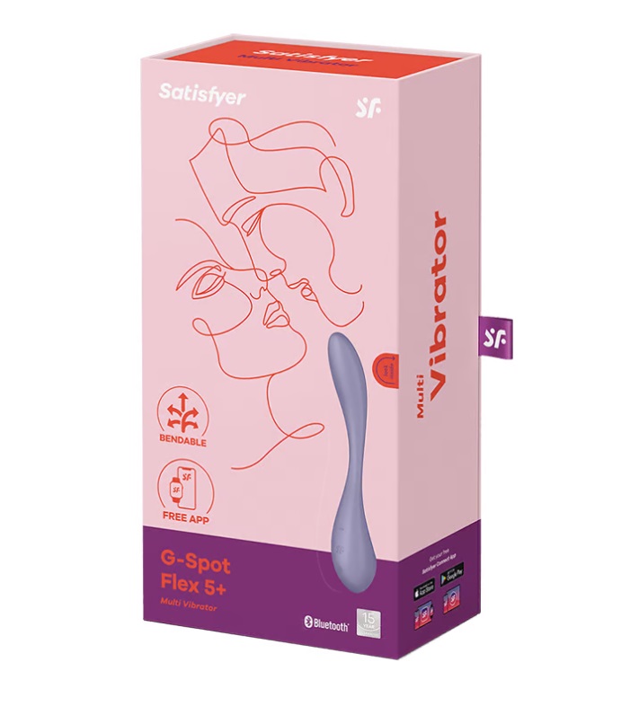 Satisfyer - Flex 5 Plus G-Spot Vibrator - Lilac photo-6