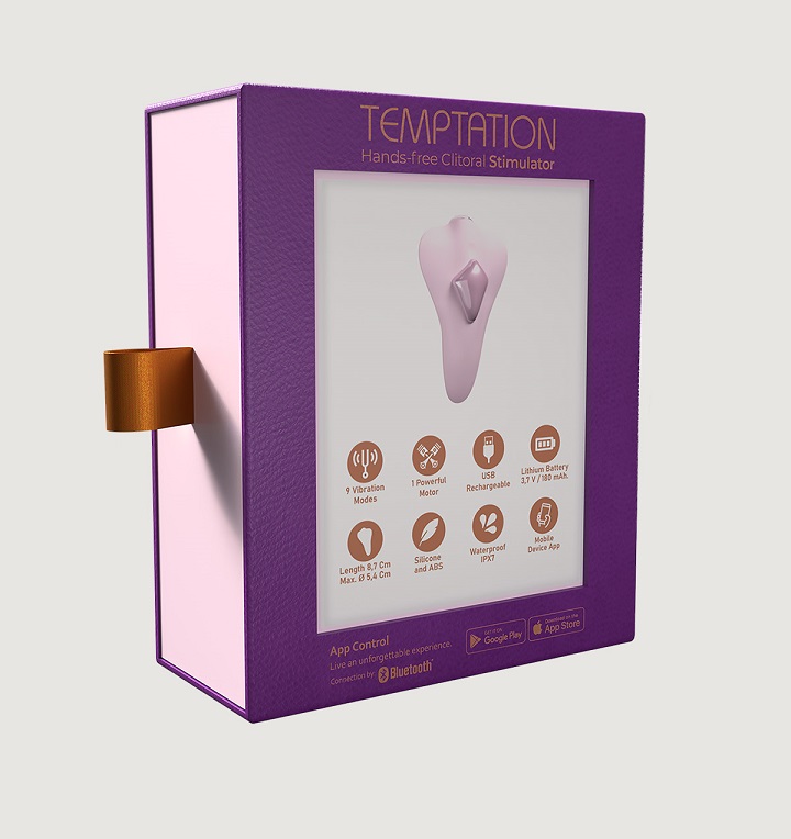 Adrien Lastic - Temptation APP Panty Vibrator - Pink photo-9