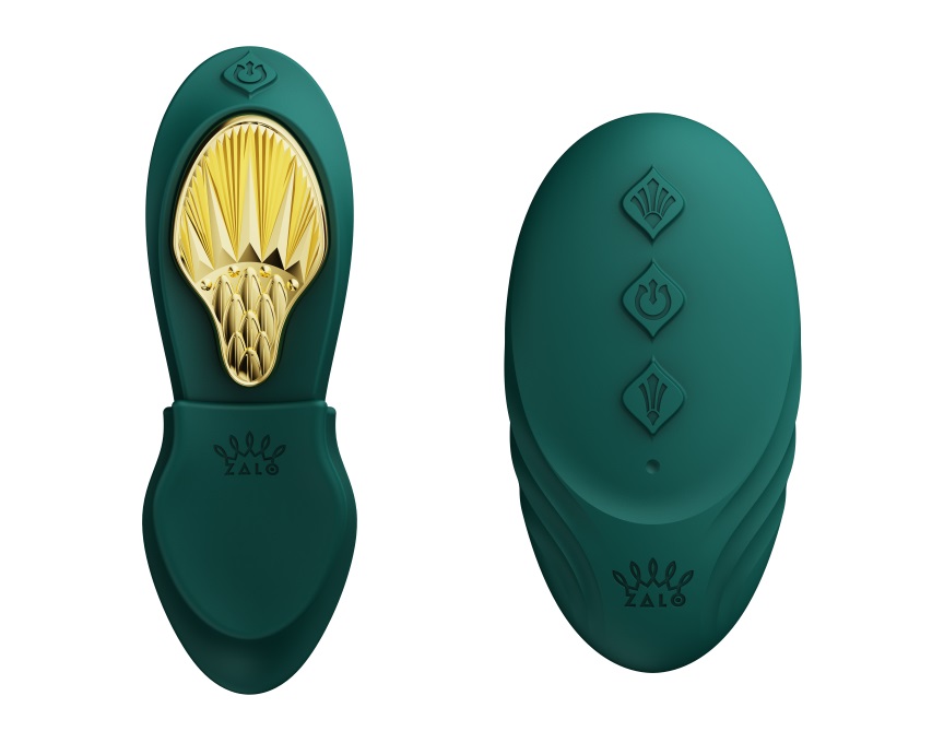 Zalo - Aya APP Wearable Vibrator - Turquoise Green photo-5 Zalo - Aya APP Wearable Vibrator - Turquoise Green photo-5