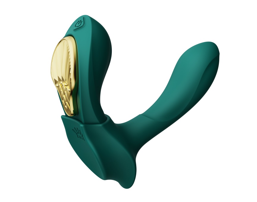 Zalo - Aya APP Wearable Vibrator - Turquoise Green photo-6 Zalo - Aya APP Wearable Vibrator - Turquoise Green photo-6