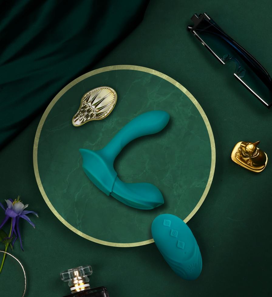 Zalo - Aya APP Wearable Vibrator - Turquoise Green photo-14 Zalo - Aya APP Wearable Vibrator - Turquoise Green photo-14