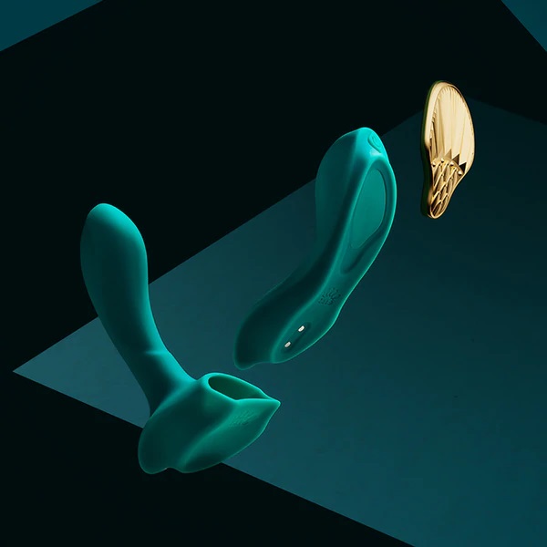 Zalo - Aya APP Wearable Vibrator - Turquoise Green photo-15 Zalo - Aya APP Wearable Vibrator - Turquoise Green photo-15
