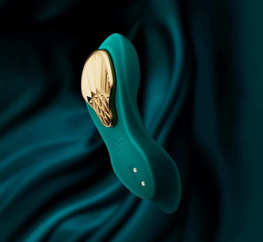 Zalo - Aya APP Wearable Vibrator - Turquoise Green photo-16 Zalo - Aya APP Wearable Vibrator - Turquoise Green photo-16