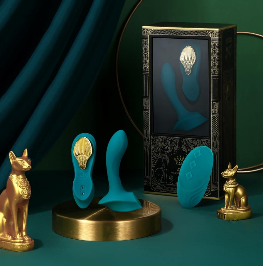 Zalo - Aya APP Wearable Vibrator - Turquoise Green photo-17 Zalo - Aya APP Wearable Vibrator - Turquoise Green photo-17