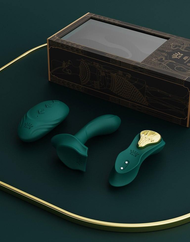 Zalo - Aya APP Wearable Vibrator - Turquoise Green photo-19 Zalo - Aya APP Wearable Vibrator - Turquoise Green photo-19