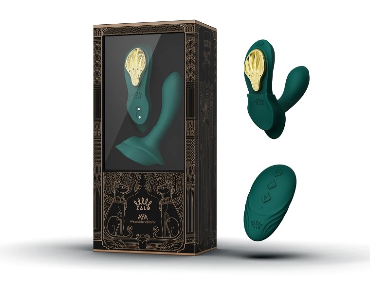 Zalo - Aya APP Wearable Vibrator - Turquoise Green photo-20 Zalo - Aya APP Wearable Vibrator - Turquoise Green photo-20