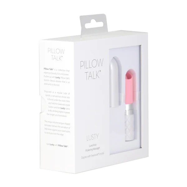 Pillow Talk - Lusty Flickering Massager - Pink photo-8