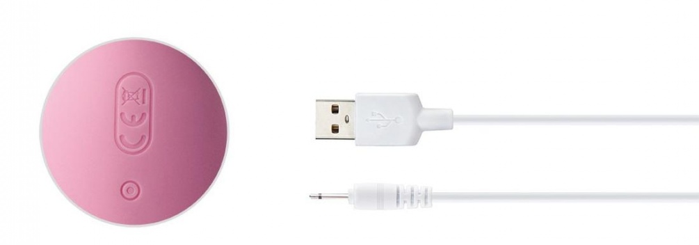 SVAKOM - Nymph Stimulator - Pale Pink photo-18