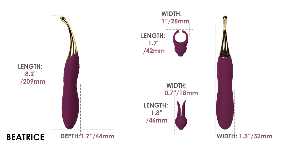 SVAKOM - Beatrice G-Spot Vibrator - Violet photo-10