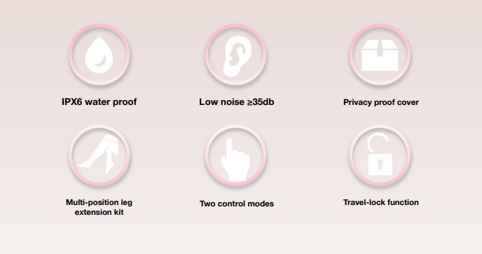 Qingnan - Sensing Clit Stimulator #10 - Flesh Pink photo-20