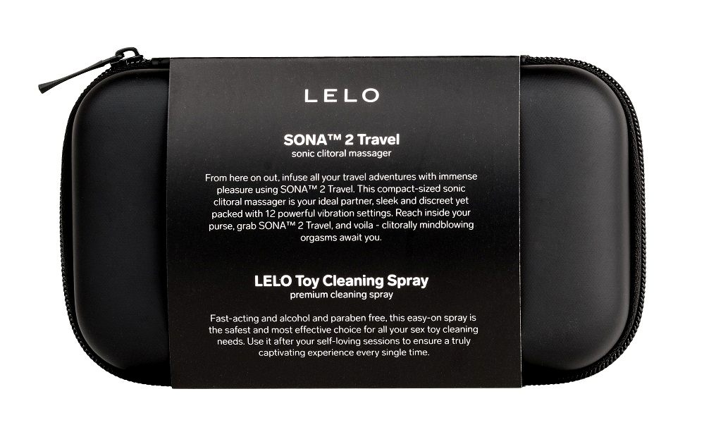 Lelo - Kit A - Sona 2 Travel Pink & Cleaning Spray 60ml photo-9
