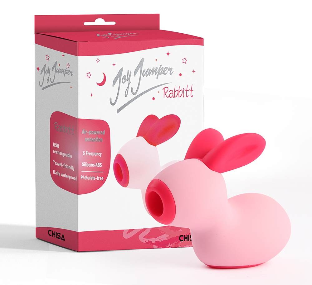 Chisa - Rabbitt Clitoral Stimulator - Pink photo-6