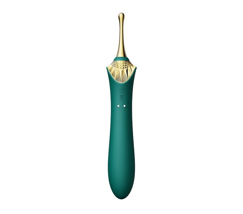Zalo - Bess APP Dual Vibrator - Turquoise Green photo-6