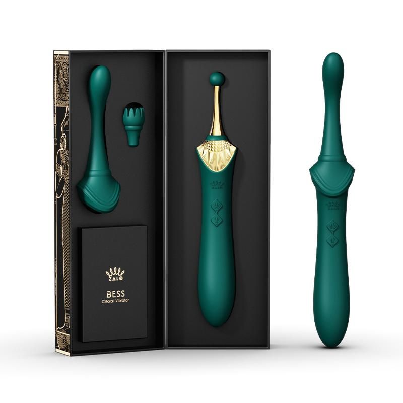 Zalo - Bess APP Dual Vibrator - Turquoise Green photo-16