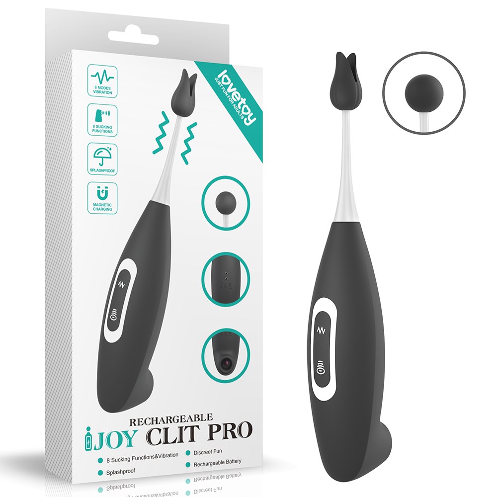 Lovetoy - IJOY Clit Pro Vibrator - Black photo-24