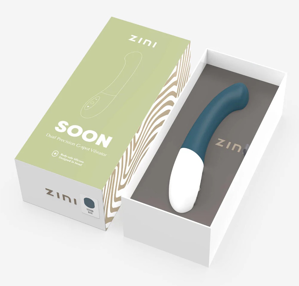 Zini - Soon G-Spot Vibrator - Legion Blue photo-7