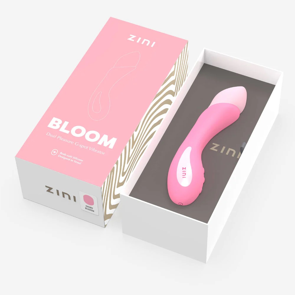 Zini - Bloom Dual G-Spot Vibrator - Cherry Blossom photo-5