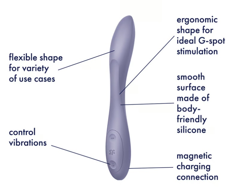 Satisfyer - G-Spot Flex 2 Vibrator - Lilac photo-6