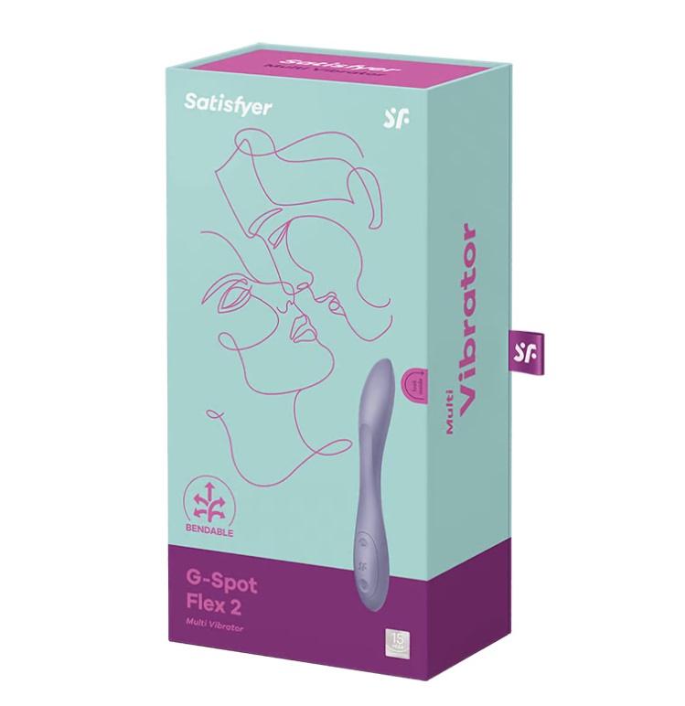 Satisfyer - G-Spot Flex 2 Vibrator - Lilac photo-7