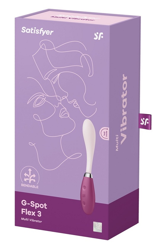 Satisfyer - G-Spot Flex 3 - Red photo-6