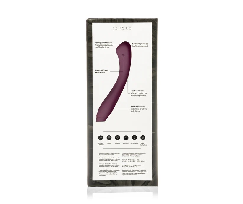 Je Joue - Juno G-Spot Vibrator - Purple photo-12