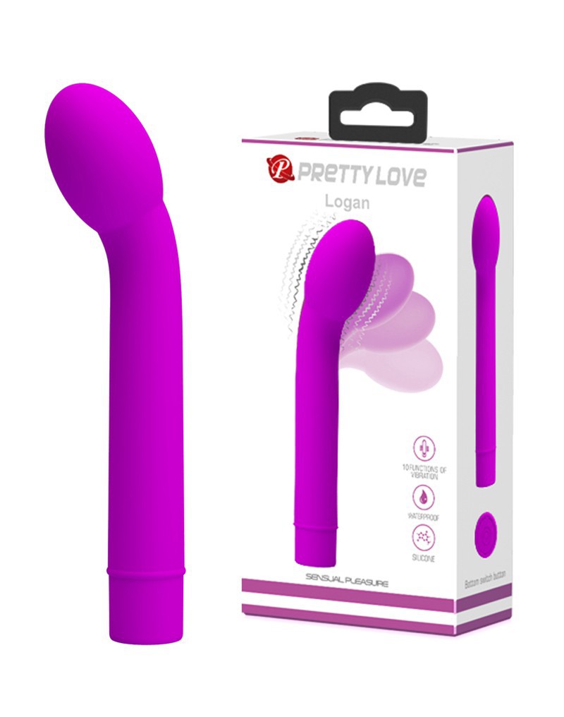 Pretty Love - Logan Bendable G-Spot Vibrator - Pink photo-8