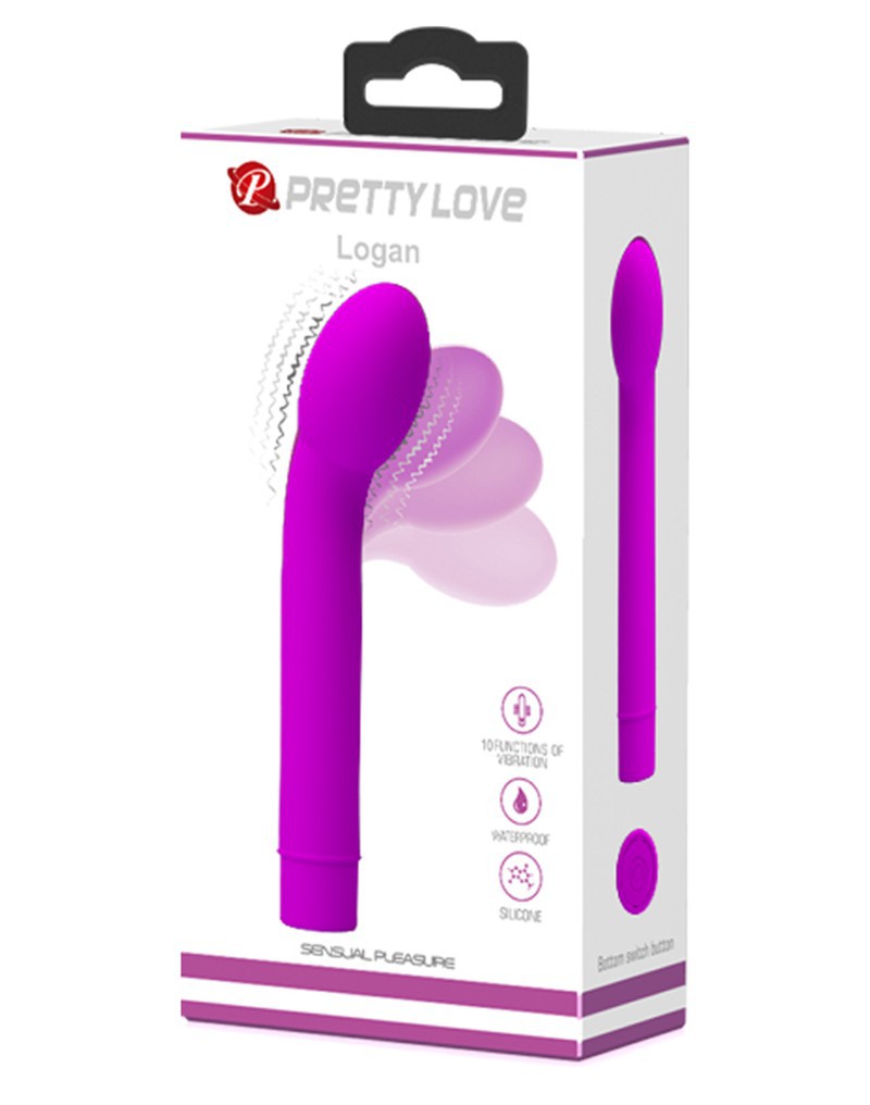 Pretty Love - Logan Bendable G-Spot Vibrator - Pink photo-9