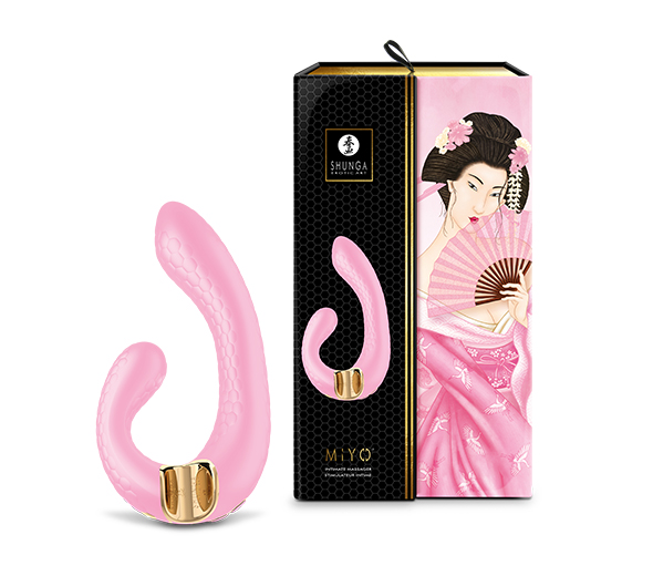 Shunga - Miyo G-Spot Stimulator - Light Pink photo-6 Shunga - Miyo G-Spot Stimulator - Light Pink photo-6