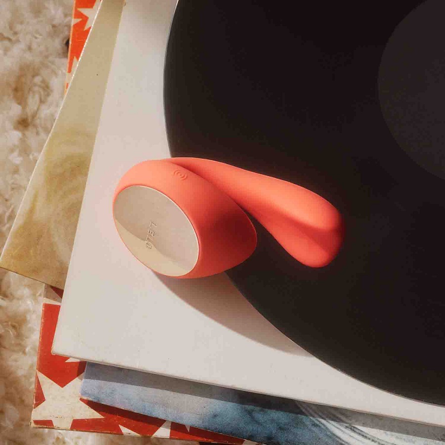 Lelo - Ida Wave APP Dual Vibrator - Coral Red photo-3