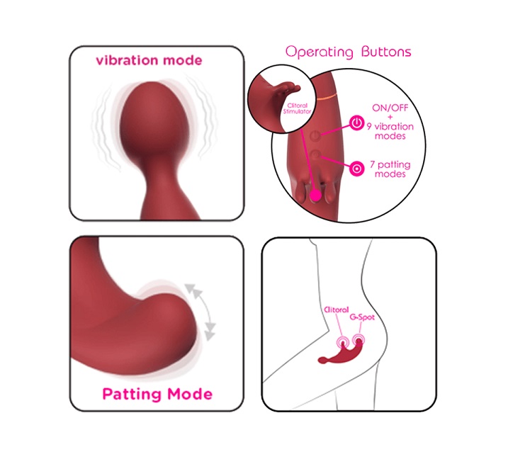 Adrien Lastic - Fusion Triple Vibrator - Rose photo-7