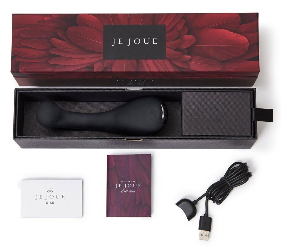 Je Joue - G-Kii G-Spot & Clitoral Vibrator - Black photo-6