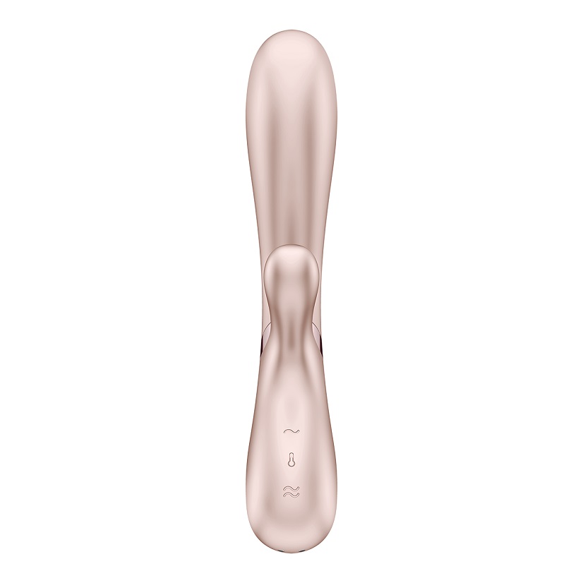 Satisfyer - Hot Lover Rabbit - Silver/Champagne photo-3