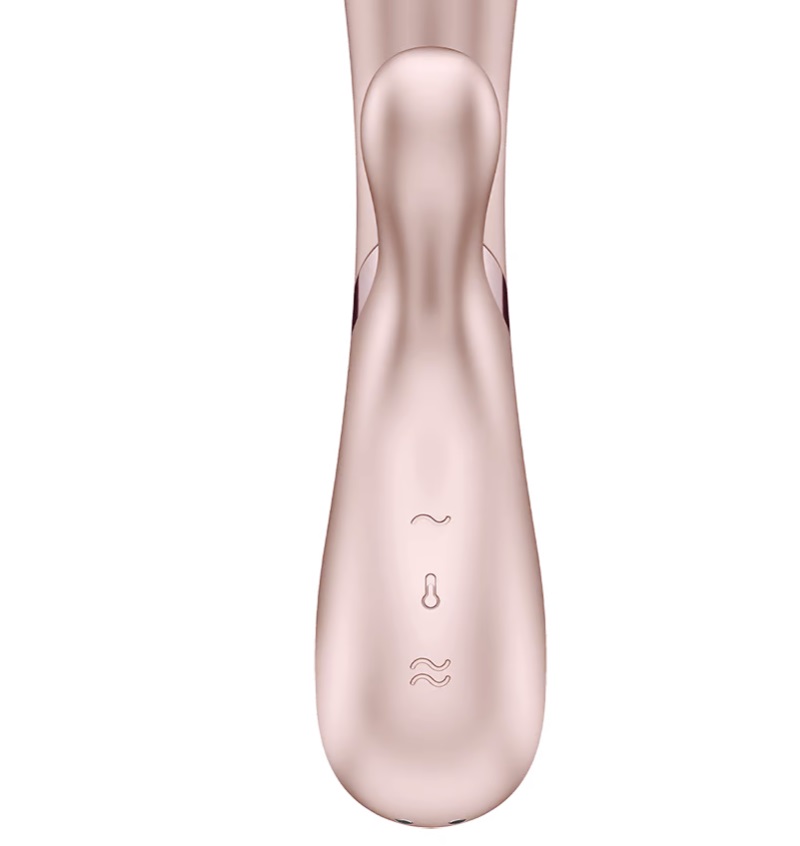 Satisfyer - Hot Lover Rabbit - Silver/Champagne photo-7