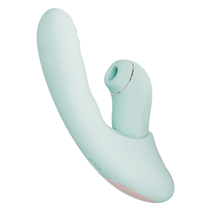 SVAKOM - Fatima Remote Controlled Rabbit Vibrator - Light Green photo-3