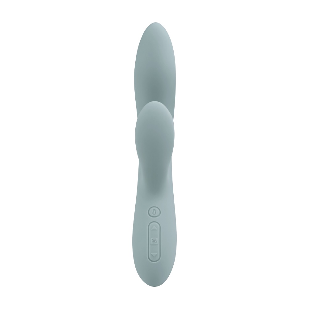SVAKOM - Chika APP Rabbit Vibrator - Turquoise Grey photo-7