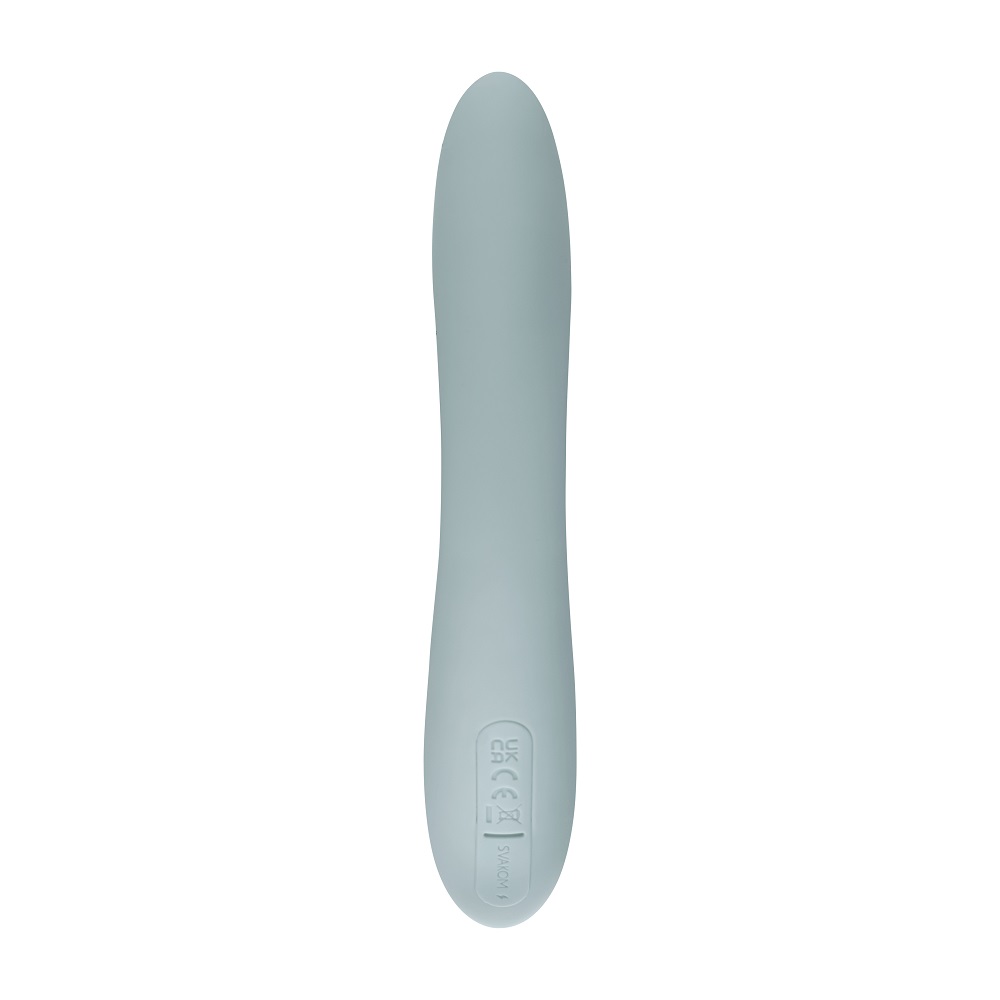 SVAKOM - Chika APP Rabbit Vibrator - Turquoise Grey photo-8