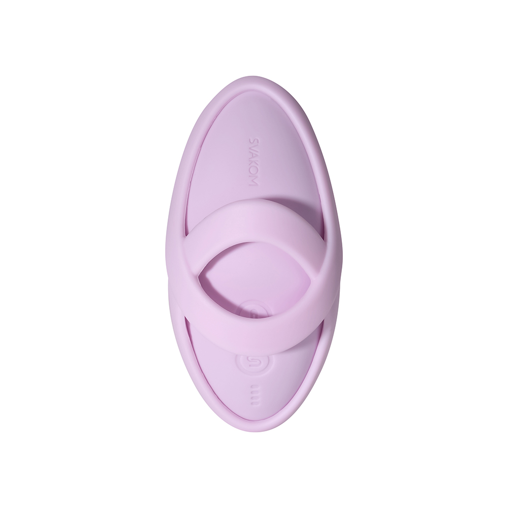 SVAKOM - Echo 2 APP Flexible Finger Vibrator - Pink Lilac photo-6