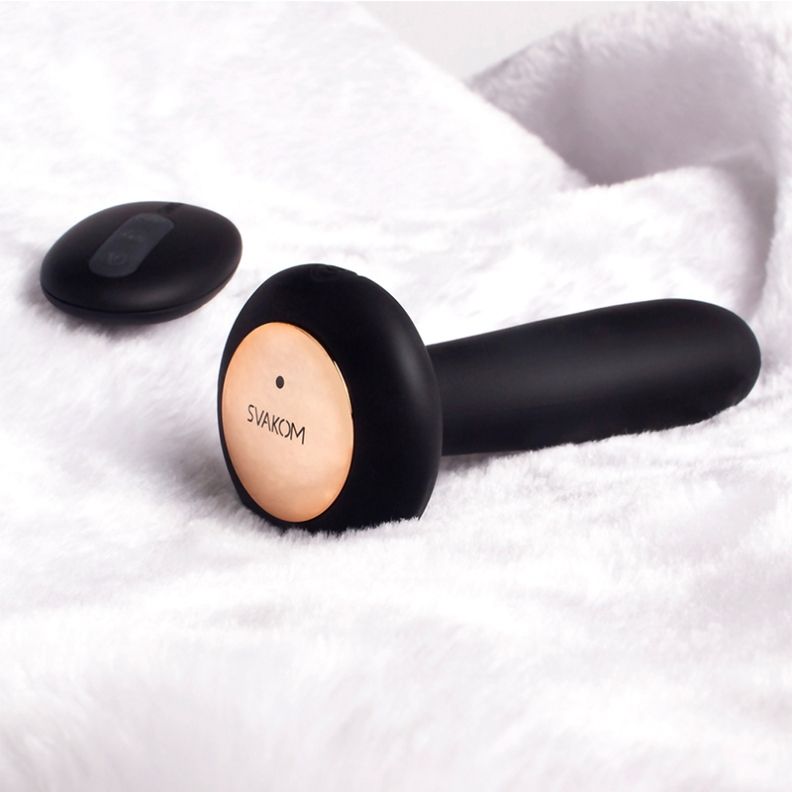 SVAKOM - Primo Remote Control Heating Anal Vibrator - Black photo-10