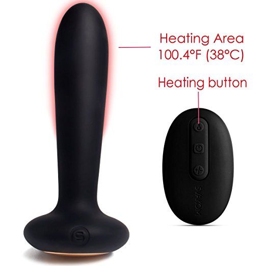 SVAKOM - Primo Remote Control Heating Anal Vibrator - Black photo-11
