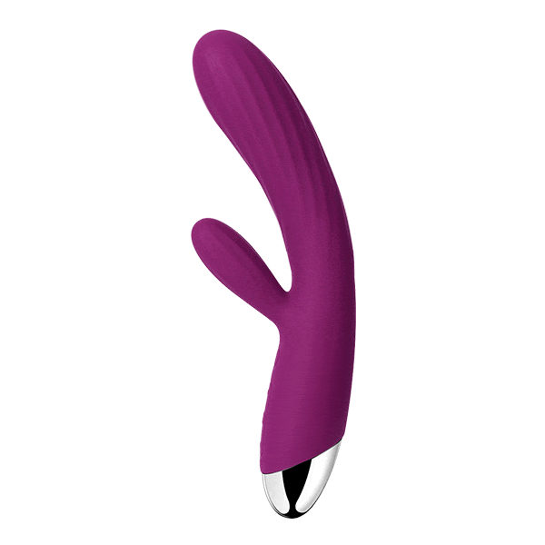 SVAKOM - Angel Heating Rabbit Vibrator - Plum Red photo-3 SVAKOM - Angel Heating Rabbit Vibrator - Plum Red photo-3