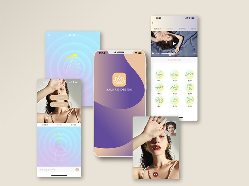 Zalo - Ava APP Mini Wand Massager - Ivory White photo-8