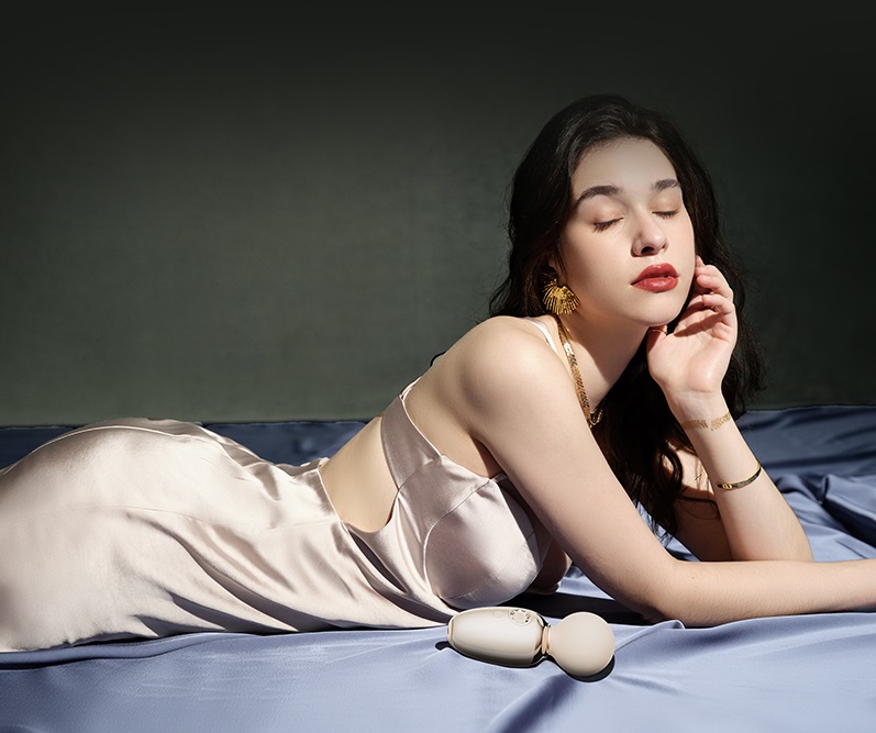 Zalo - Ava APP Mini Wand Massager - Ivory White photo-9