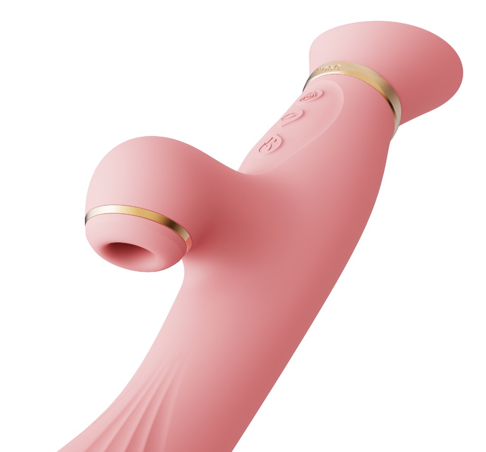 Zalo - Rose Vibrator - Strawberry Pink photo-5