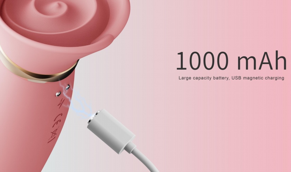 Zalo - Rose Vibrator - Strawberry Pink photo-11