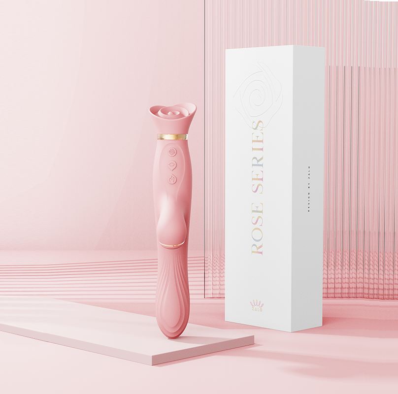 Zalo - Rose Vibrator - Strawberry Pink photo-13