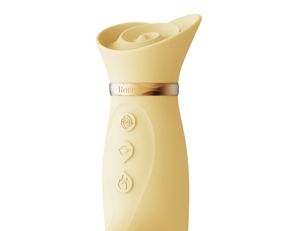 Zalo - Rose Vibrator - Lemon Yellow photo-3