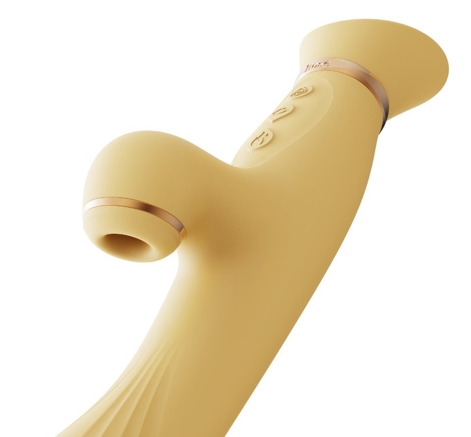 Zalo - Rose Vibrator - Lemon Yellow photo-5