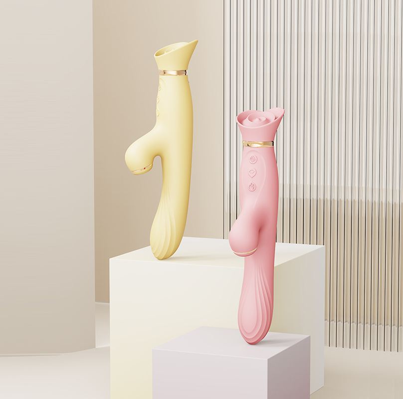Zalo - Rose Vibrator - Lemon Yellow photo-8