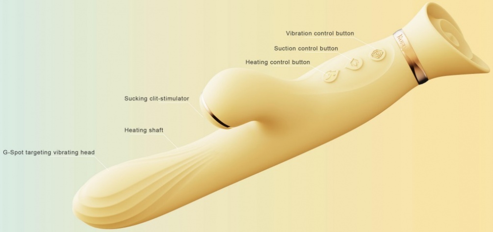 Zalo - Rose Vibrator - Lemon Yellow photo-10